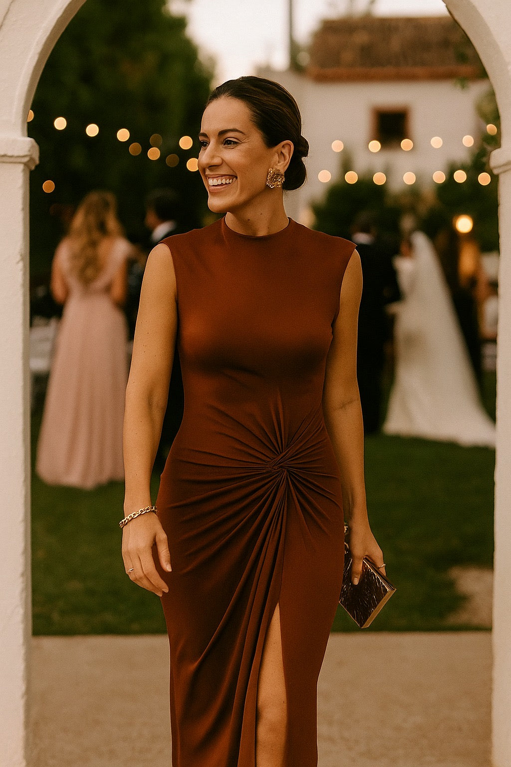 VESTIDO RADHA MOCCA