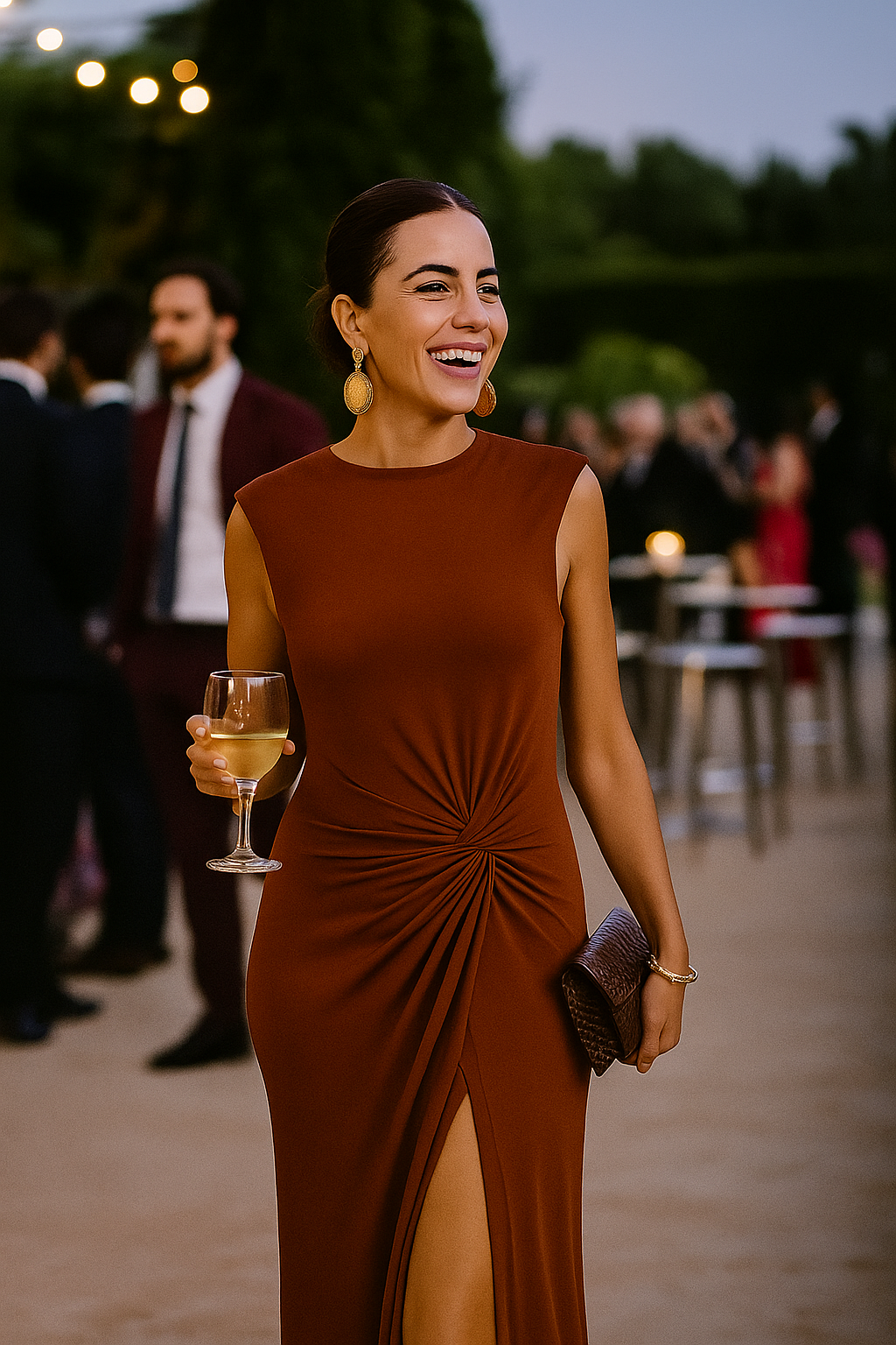 VESTIDO RADHA MOCCA