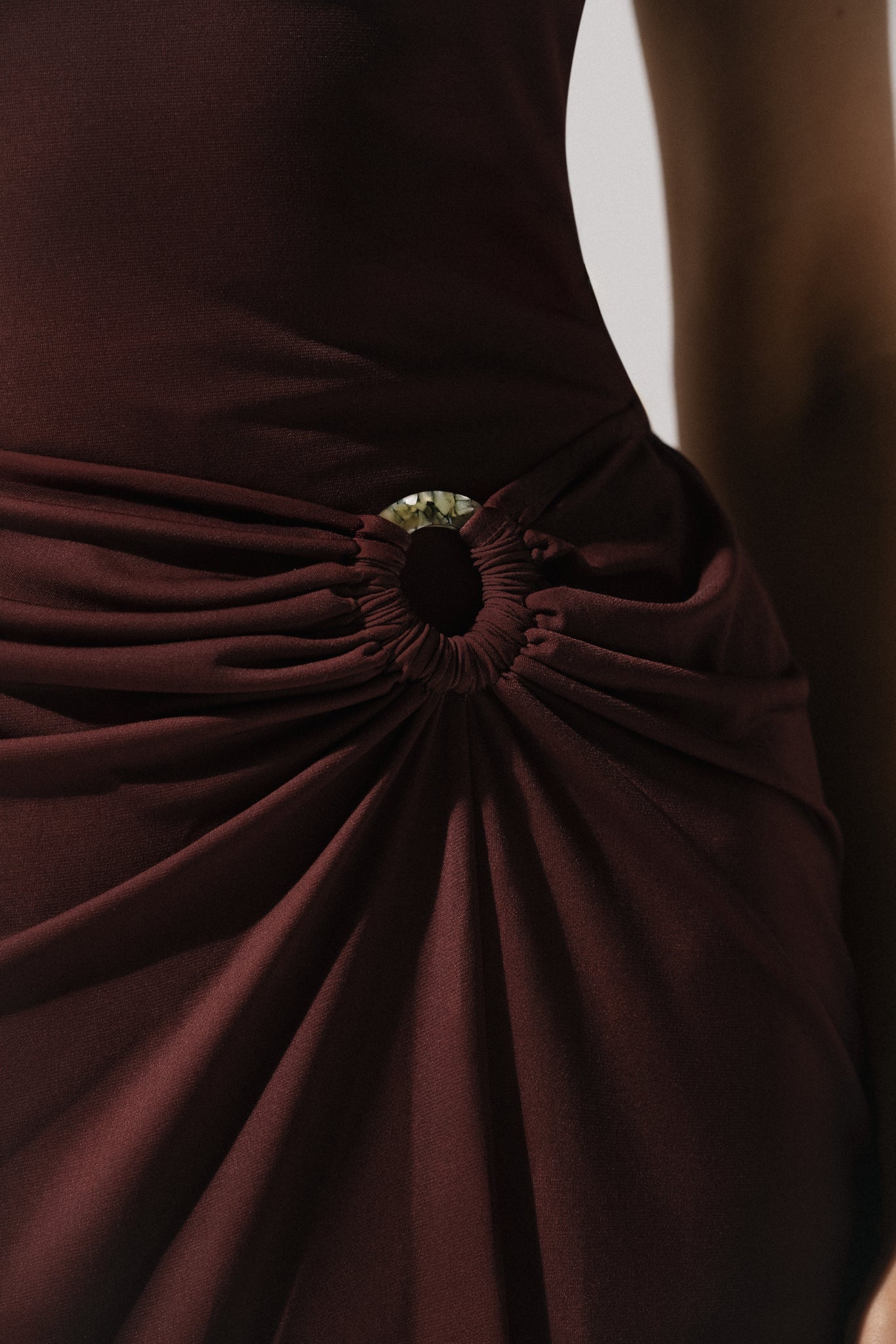 VESTIDO ALLENDE CHOCOLATE BAOBAB