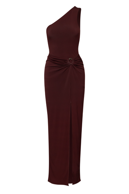 VESTIDO ALLENDE CHOCOLATE BAOBAB