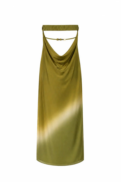 LOLA MAXI DRESS VERDE