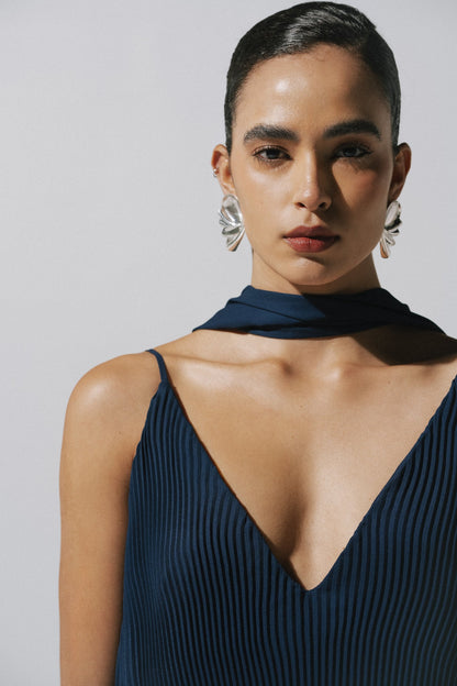 VESTIDO DANIELLE NIGHT BLUE BAOBAB