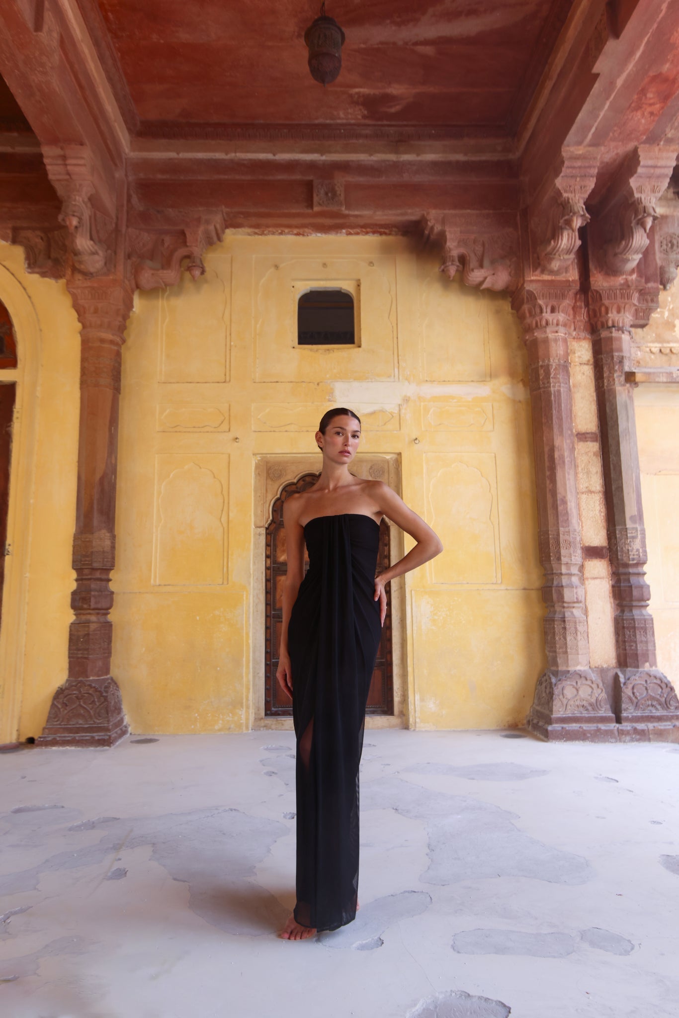 VESTIDO LENA NEGRO BAOBAB