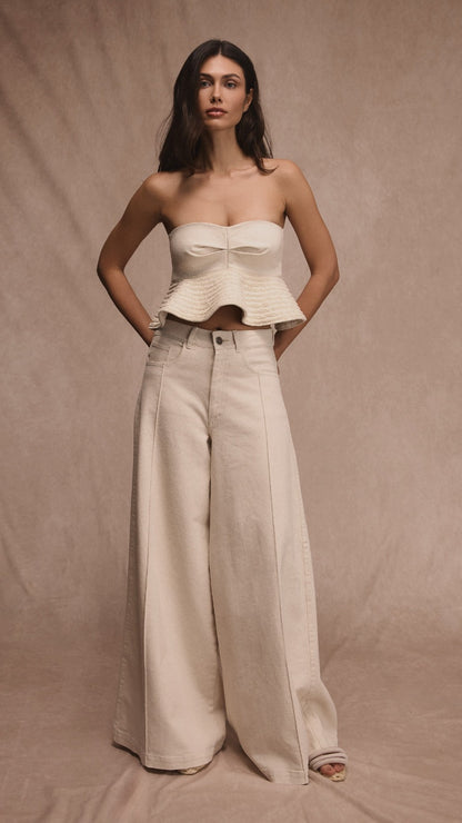 CROP TOP DEL MAR NEGRO