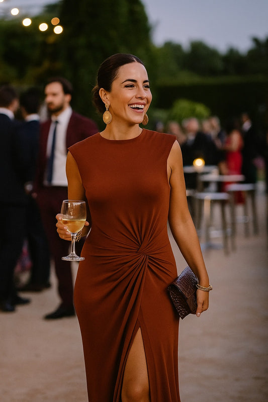 VESTIDO RADHA MOCCA