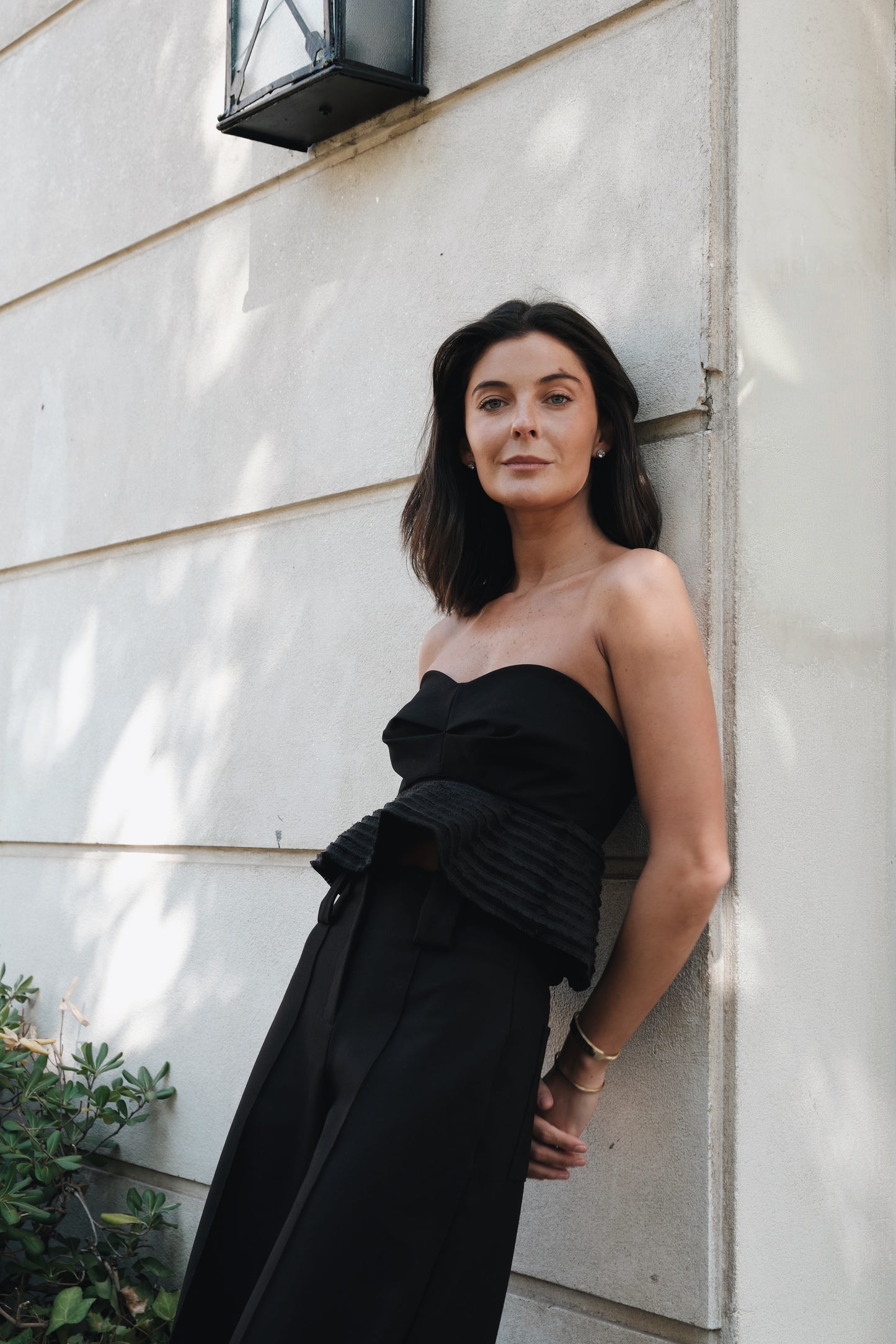 CROP TOP DEL MAR NEGRO