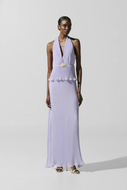 MERIDA MAXI DRESS LAVANDA