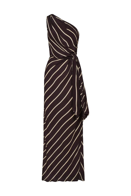 VESTIDO DAHLIA CHOCOLATE