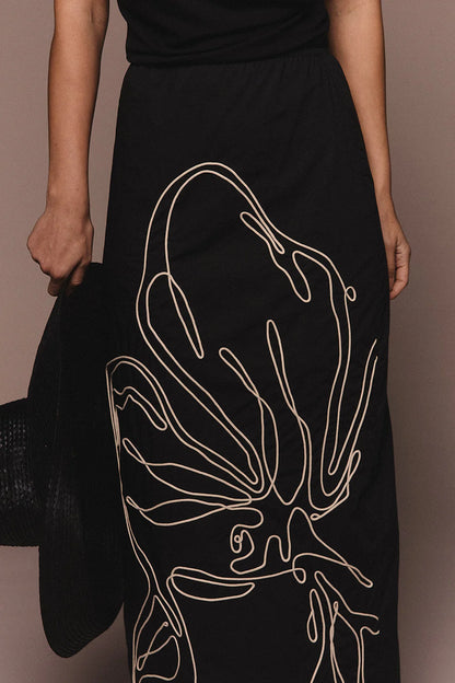 VESTIDO BRASSIA NEGRO