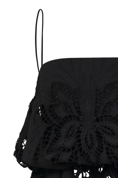 CROP TOP LUNEL NEGRO