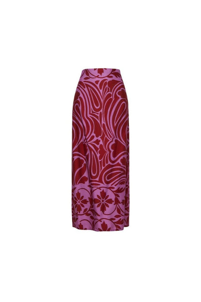 FALDA ARABELLA LILA VINO