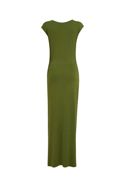 VESTIDO RADHA VERDE OLIVA